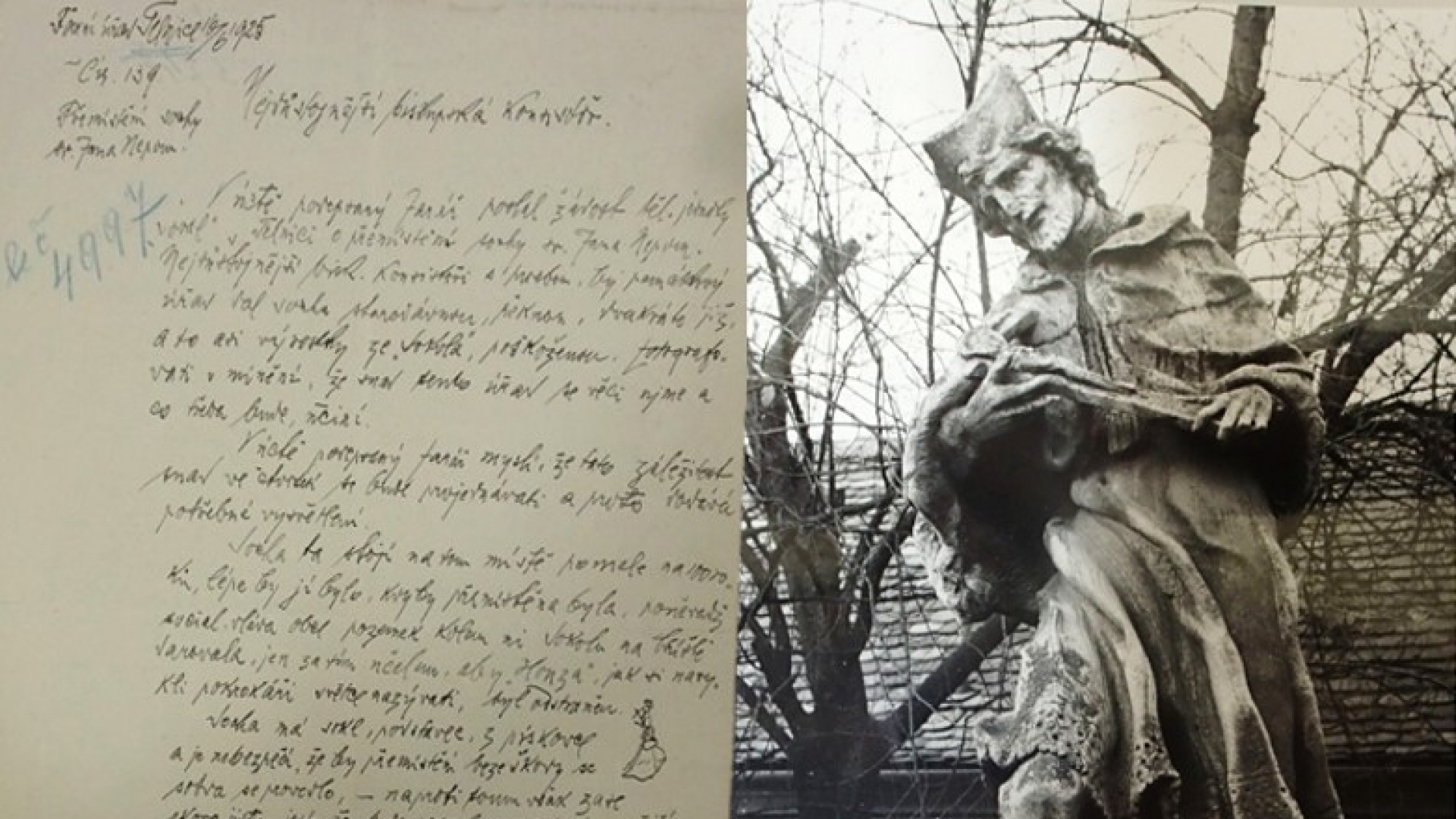 „Kam s ním?“ Příběh telnické sochy sv. Jana Nepomuckého