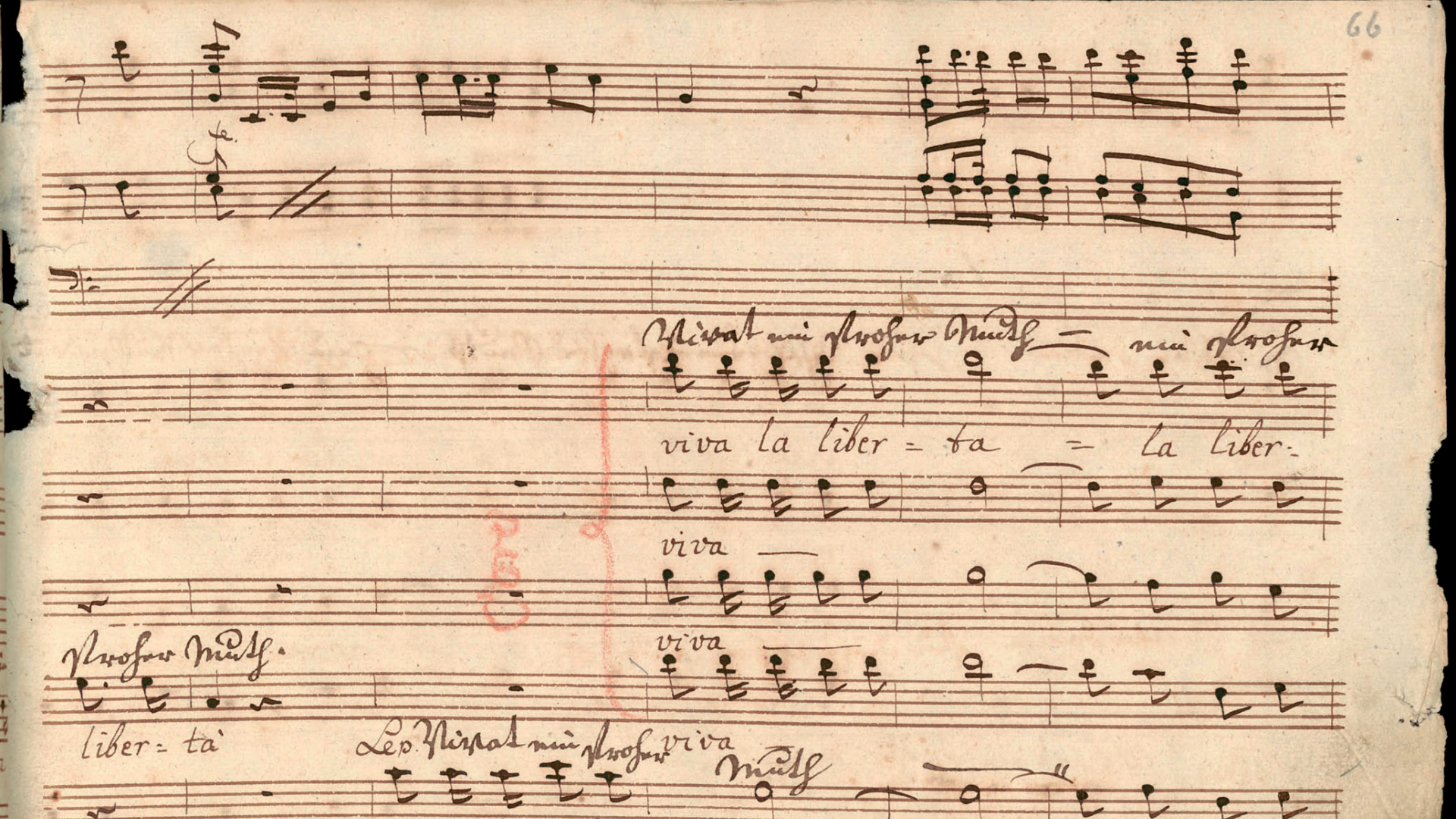 The importance of copyists for the dissemination of 18th century Italian operas